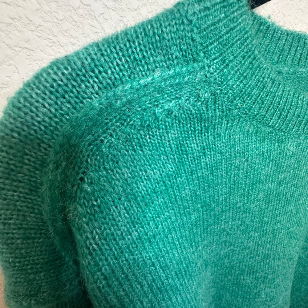 NWOT J Crew Relaxed Pullover Sweater Kelly Green Size S - Picture 4 of 8